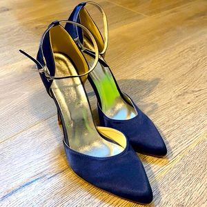High heels women’s shoe. Size 37. Colour Blue